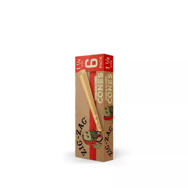 UNBLEACHED CONES 1.25"