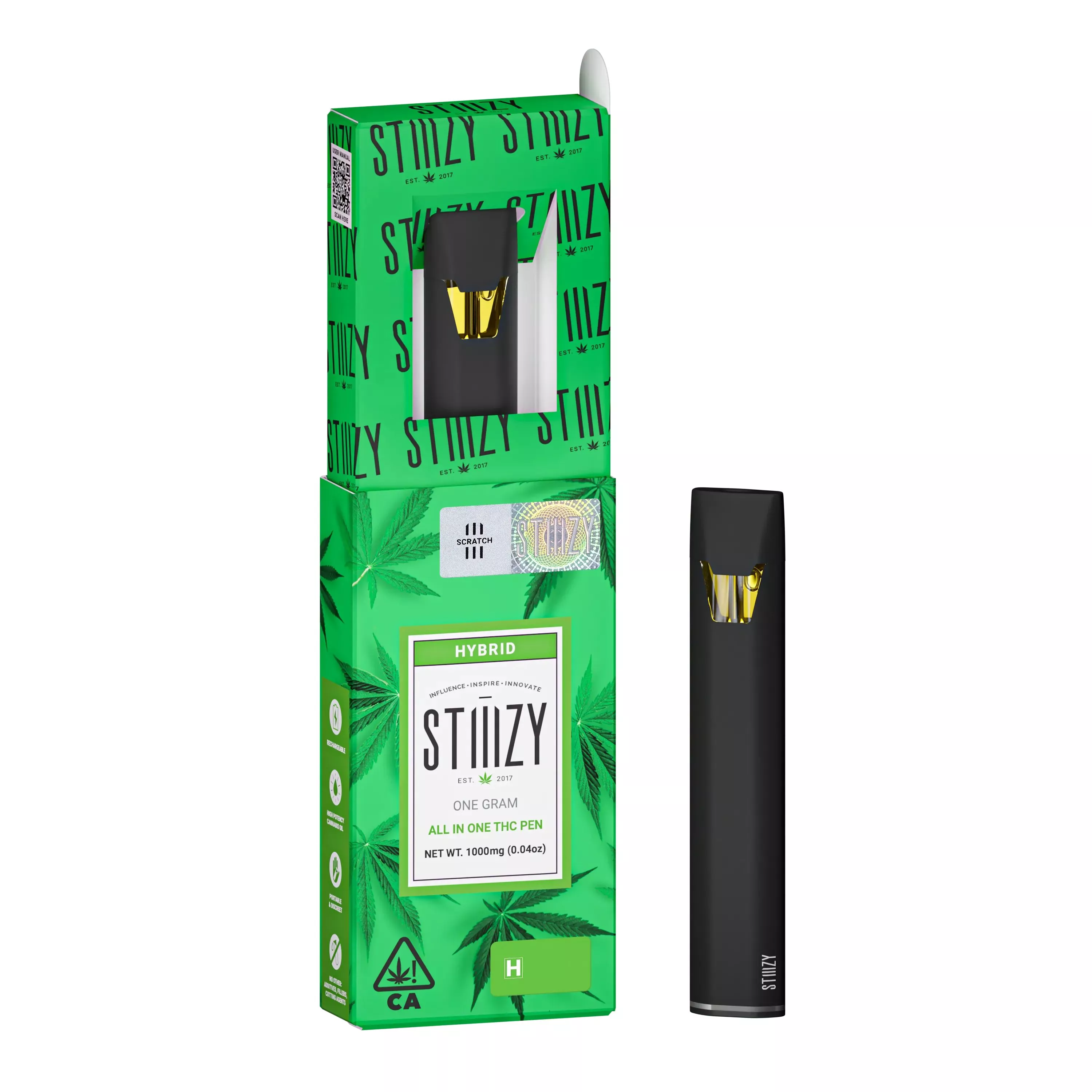 READY TO USE VAPORIZER [1G] STRAWNANA