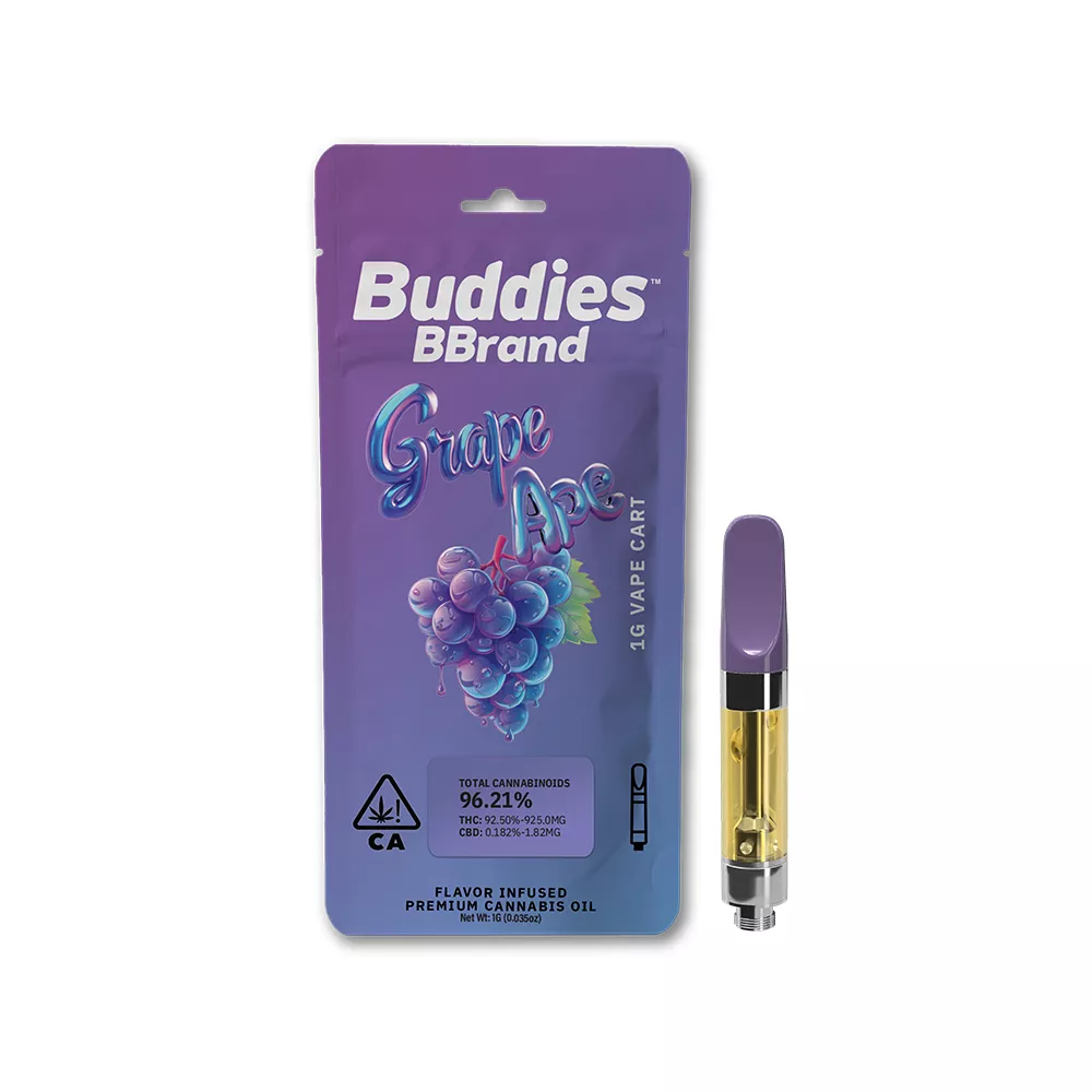 GRAPE APE DISTILLATE CARTRIDGE 1000MG
