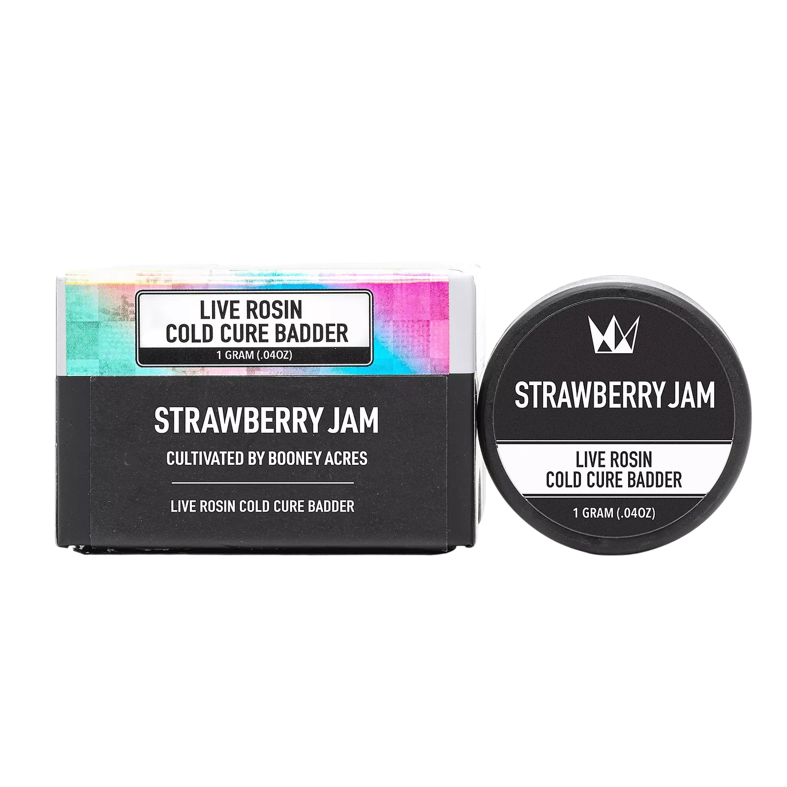 LIVE ROSIN COLD CURE BADDER [1G] STRAWBERRY JAM