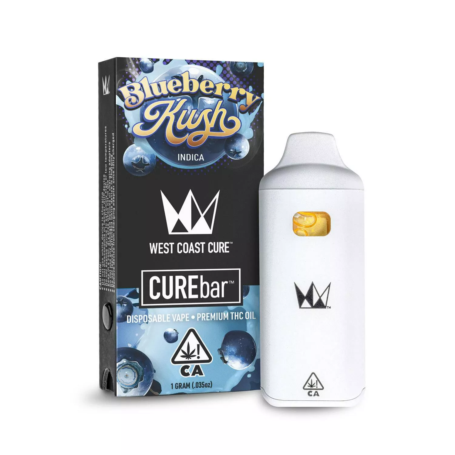 CUREBAR READY TO USE VAPORIZER [1G] BLUEBERRY KUSH