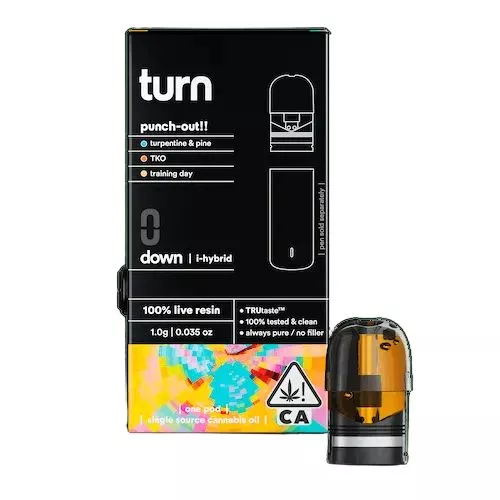 TURN DOWN LIVE RESIN POD [1G] PUNCH OUT