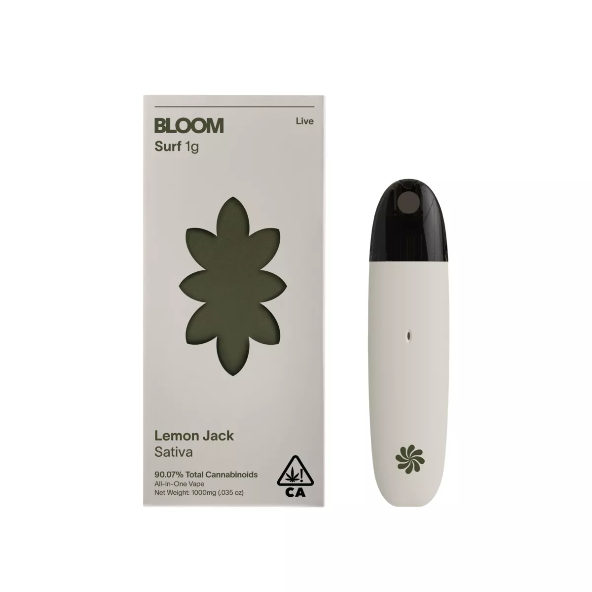 SURF LIVE RESIN READY TO USE VAPORIZER [1G] LEMON JACK