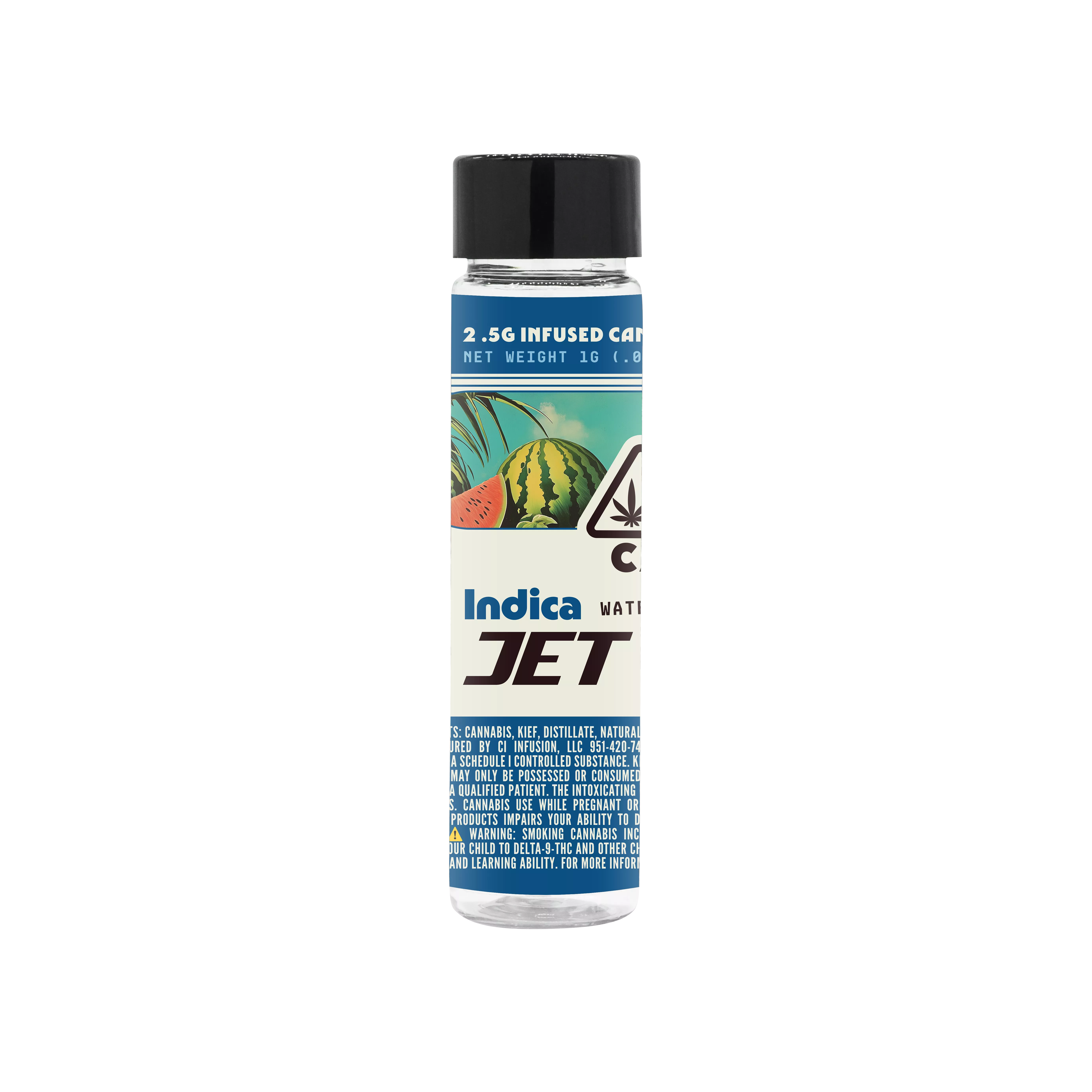 INFUSED KIEF COATED PREROLL 2PK [1G] WATERMELON WAVE - 1 G - 2 PACK product image