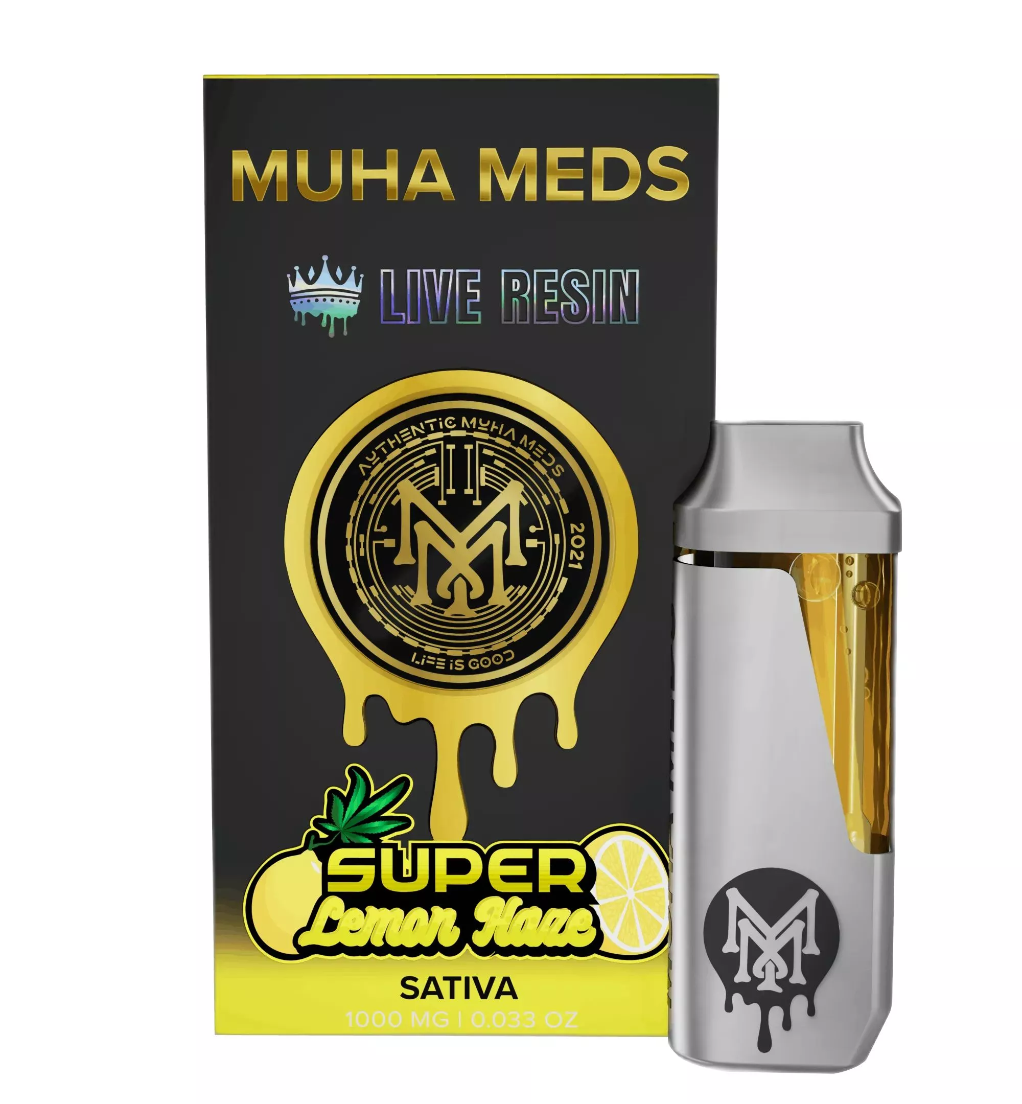 LIVE RESIN READY TO USE VAPORIZER [1G] SUPER LEMON HAZE product image