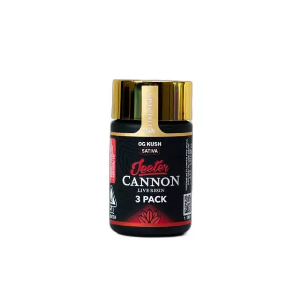 BABY CANNON INFUSED PREROLL 3PK [1.5G] OG KUSH - 1.5 G - 3 PACK