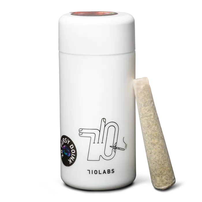 HASH INFUSED PREROLL [2G] LEMON TART PUCKER + FIREWATER #106