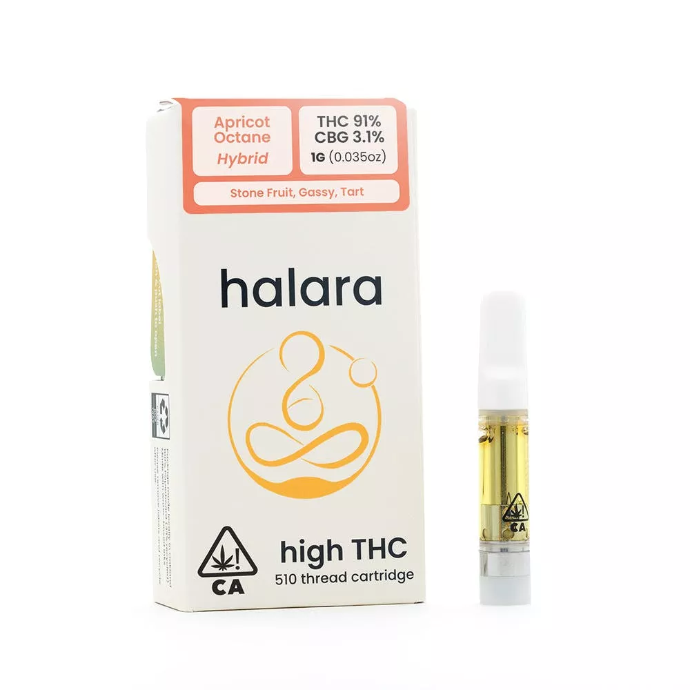 HIGH THC CARTRIDGE [1G] APRICOT OCTANE product image