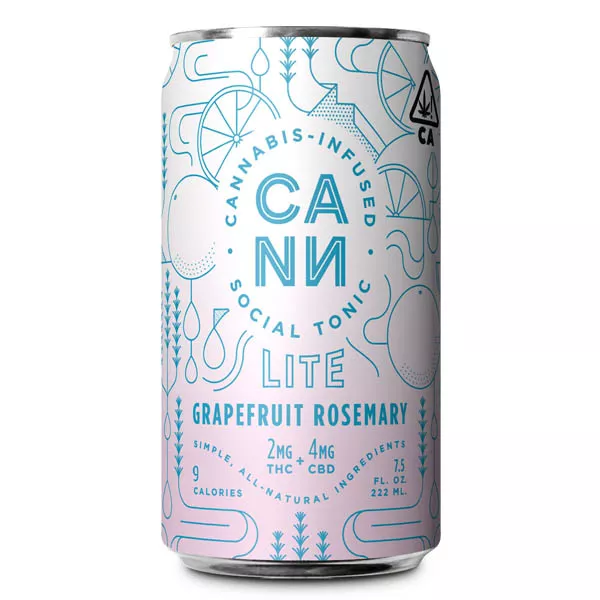 SOCIAL TONIC 8FLOZ 6PK [12MG] 2:4 THC:CBD GRAPEFRUIT ROSEMARY product image