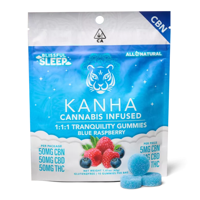 GUMMIES 10PK [50MG] 1:1:1 CBN:CBD:THC  SLEEP TRANQUILITY product image