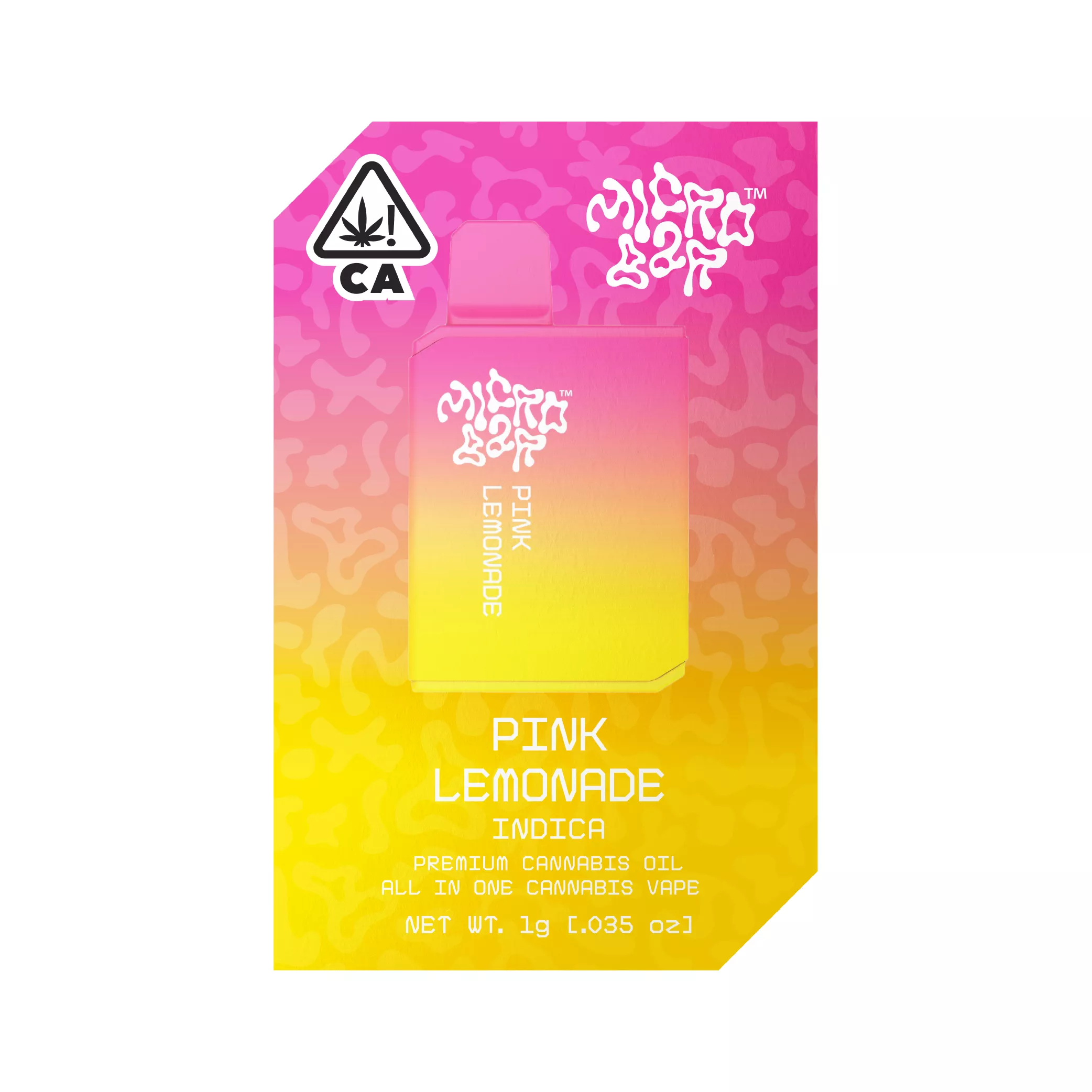 MICRO BAR - PEACH DRIVER AIO 1000MG