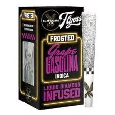 FROSTED FLYERS INFUSED PREROLL 5PK [2.5G] GRAPE GASOLINA product image