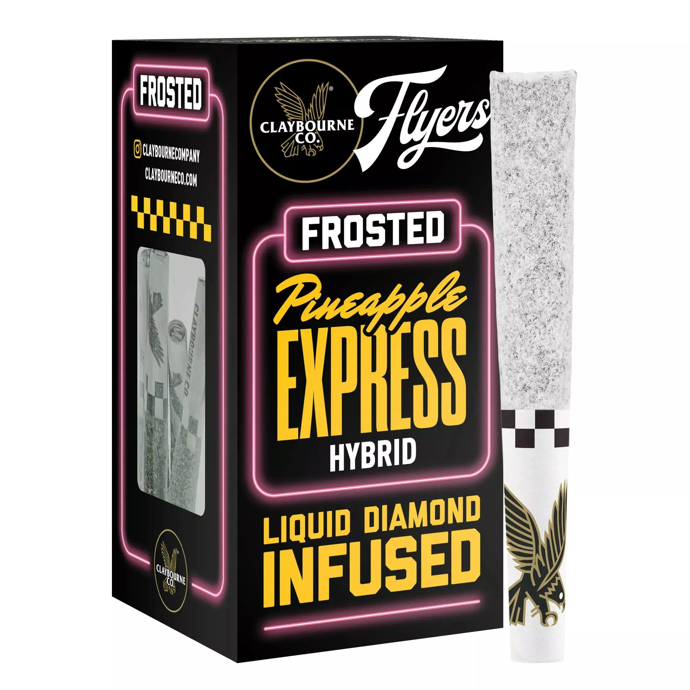FROSTED FLYERS INFUSED PREROLL 5PK [2.5G] PINEAPPLE EXPRESS product image