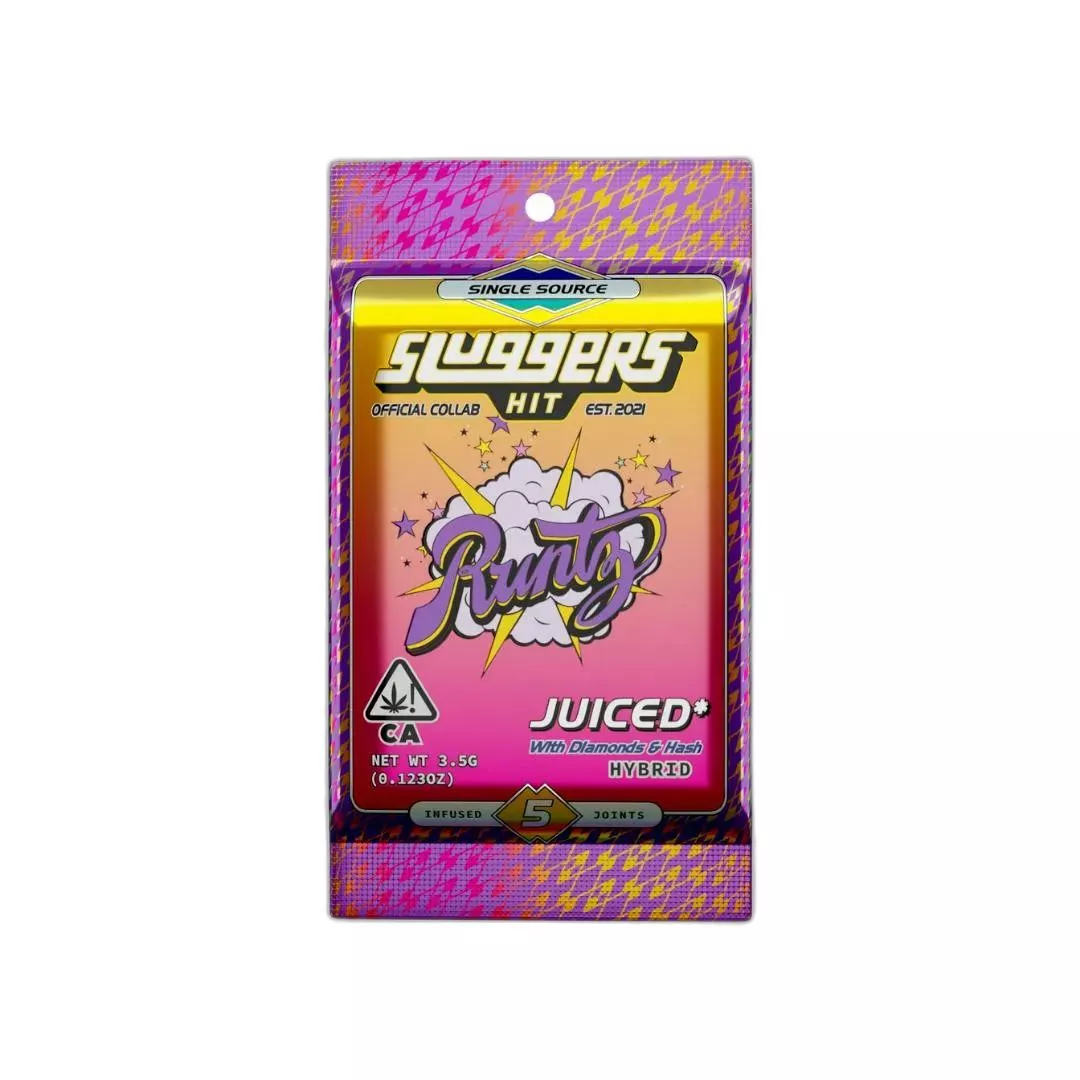 JUICED INFUSED PREROLL 5PK [3.5G] RUNTZ