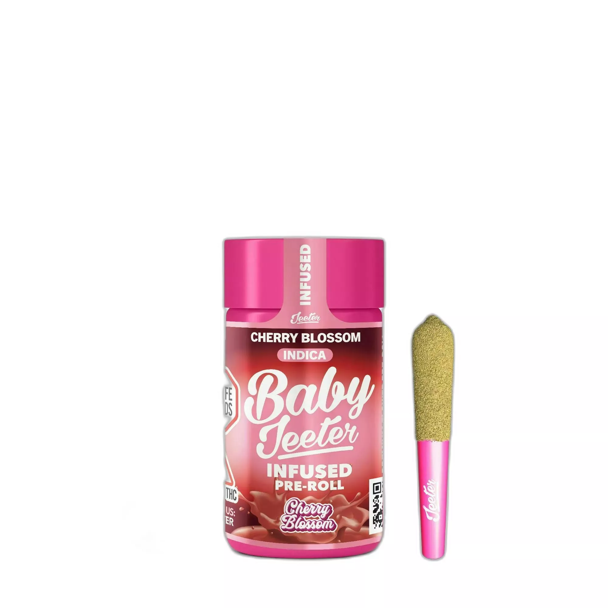 BABY JEETER INFUSED PREROLL 5PK [2.5G] CHERRY BLOSSOM product image