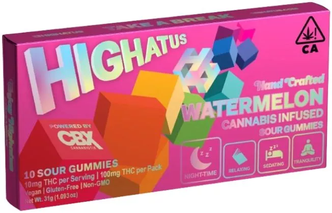 SOUR GUMMIES 10PK [100MG] WATERMELON product image