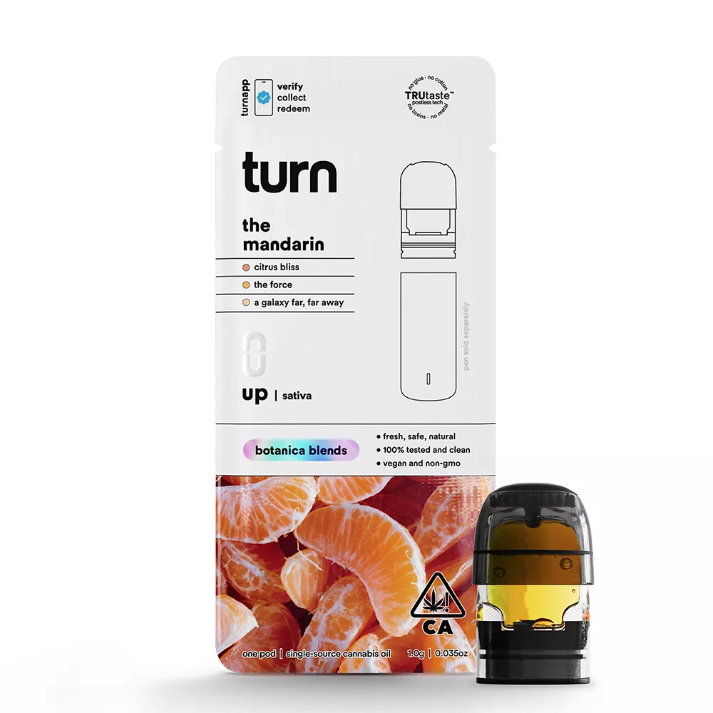 TURN - MANDARIN POD 1000MG
