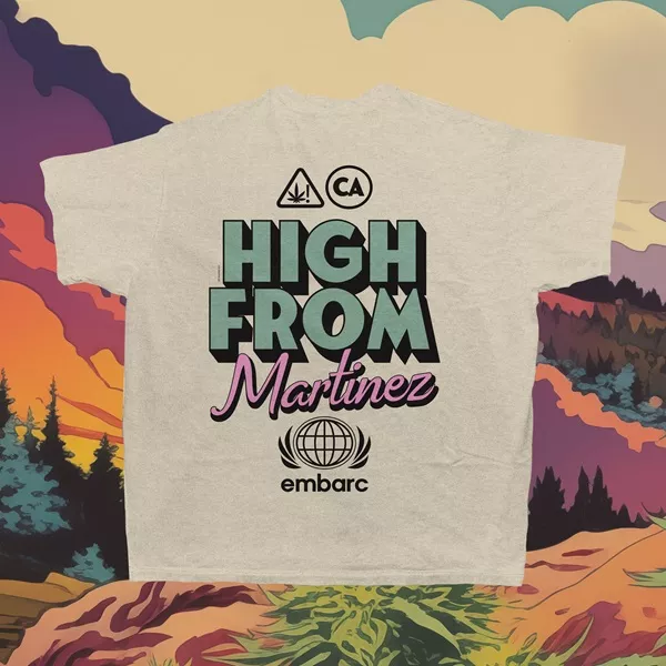 HIGH FROM MARTINEZ PREMIUM T-SHIRT SHORT SLEEVE SOFT CREAM [L]