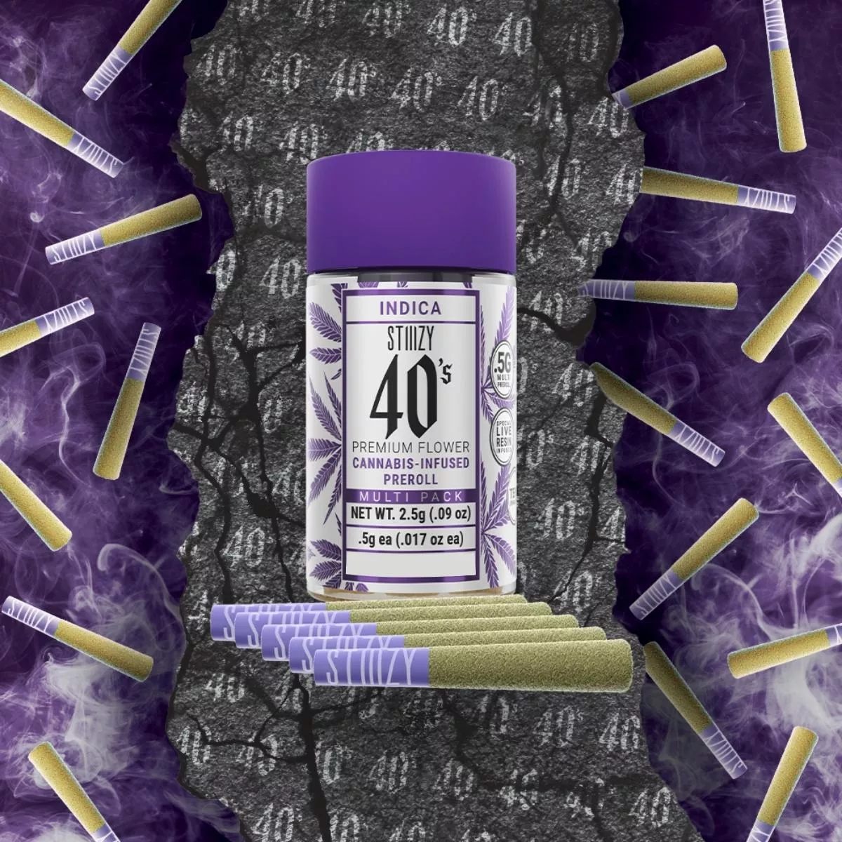 SKYWALKER OG INFUSED PREROLLS 5 PACK 2.5G