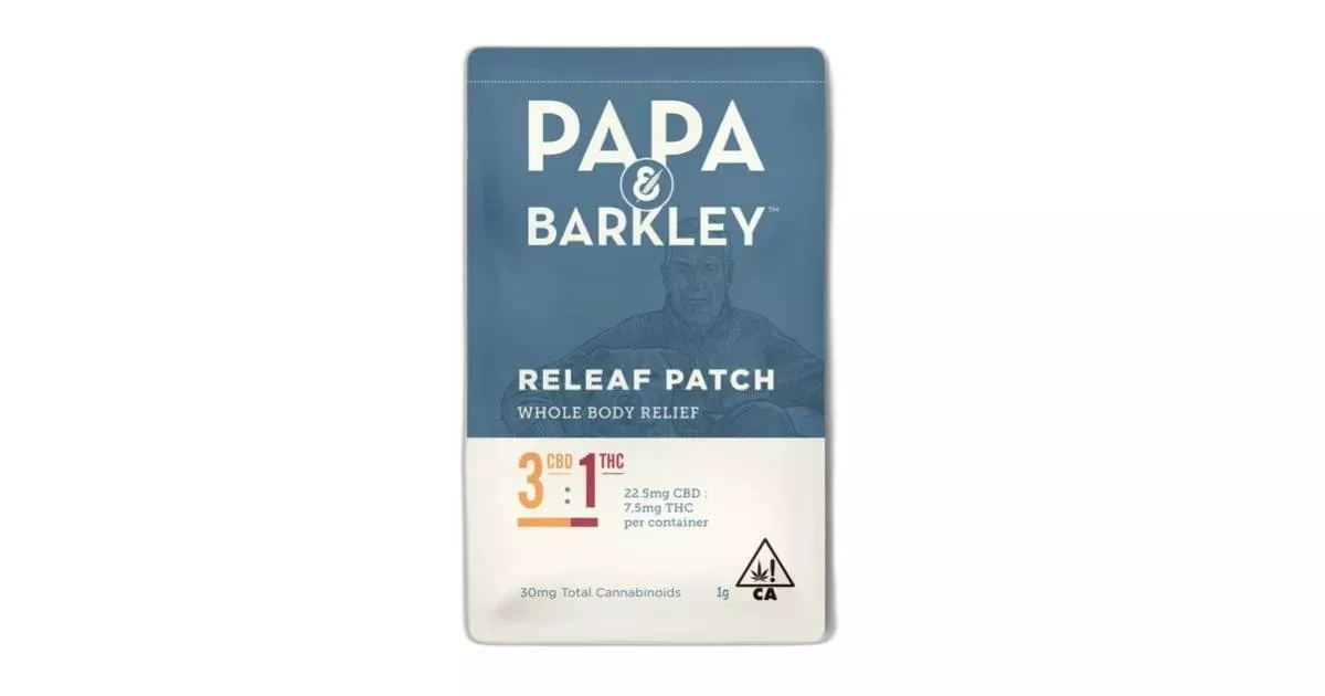 CBD RICH RELEAF PATCH [22.5MG] 3:1 CBD:THC