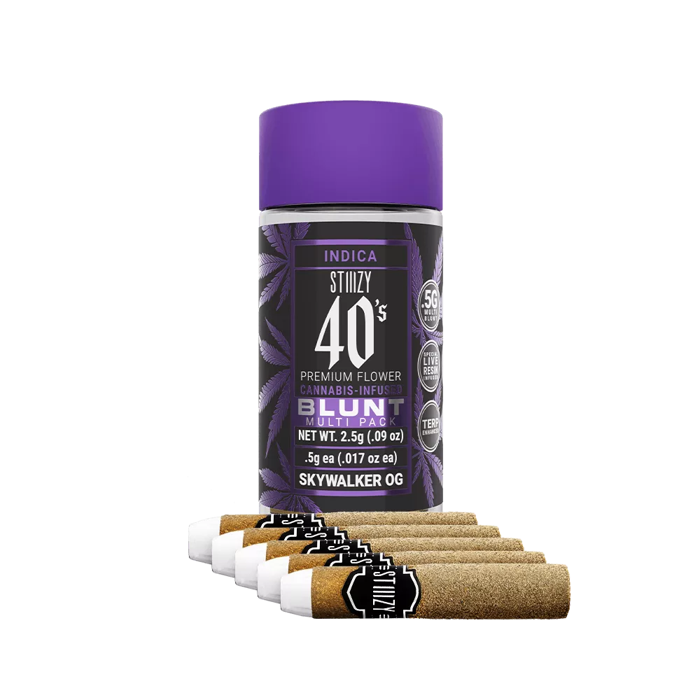 INFUSED 40'S MINI BLUNT 5PK [2.5G] SKYWALKER OG