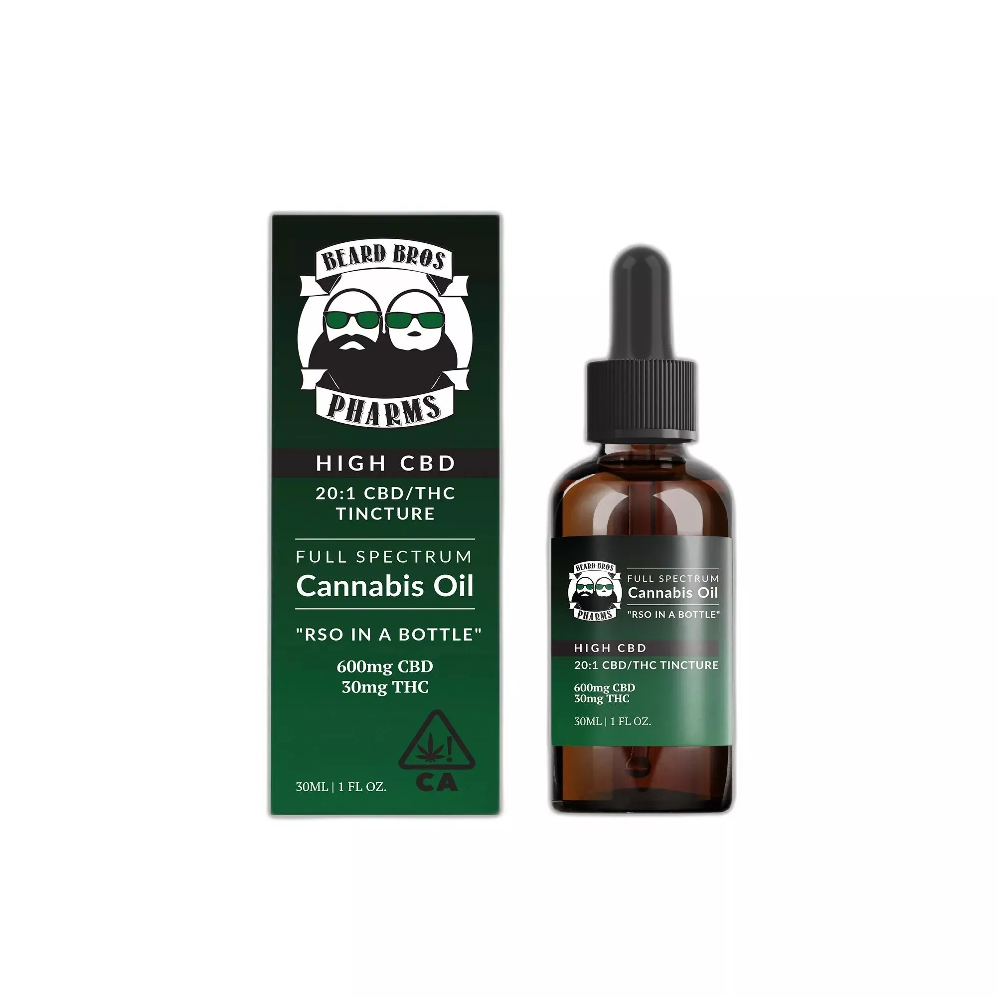 TINCTURE 30ML [600MG] HIGH THC 20:1 THC:CBD product image
