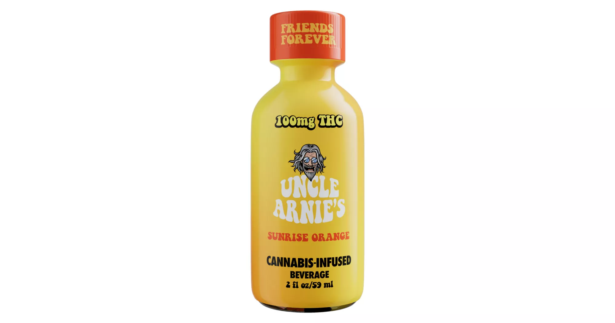 SHOT 2FLOZ [100MG] SUNRISE ORANGE WITH CAFFEINE product image