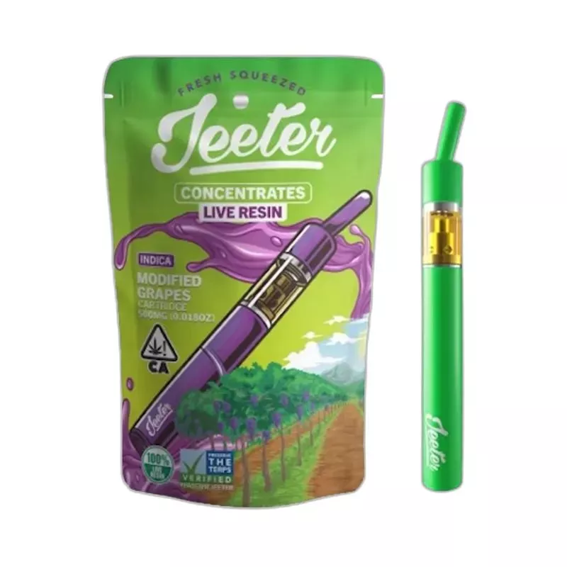 JEETER JUICE LIVE RESIN READY TO USE VAPORIZER [0.5G] MODIFIED GRAPES