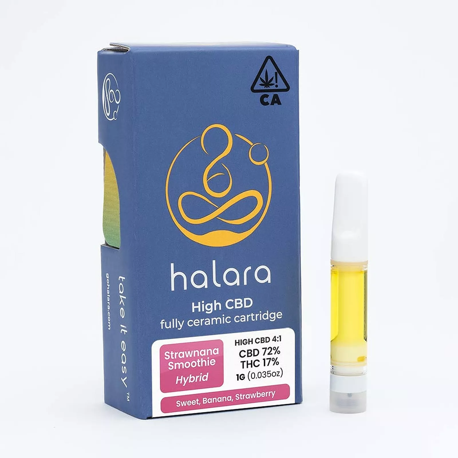 CARTRIDGE [1G] STRAWNANA SMOOTHIE