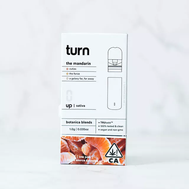 TURN UP BOTANICAL BLENDS POD [1G] THE MANDARIN product image