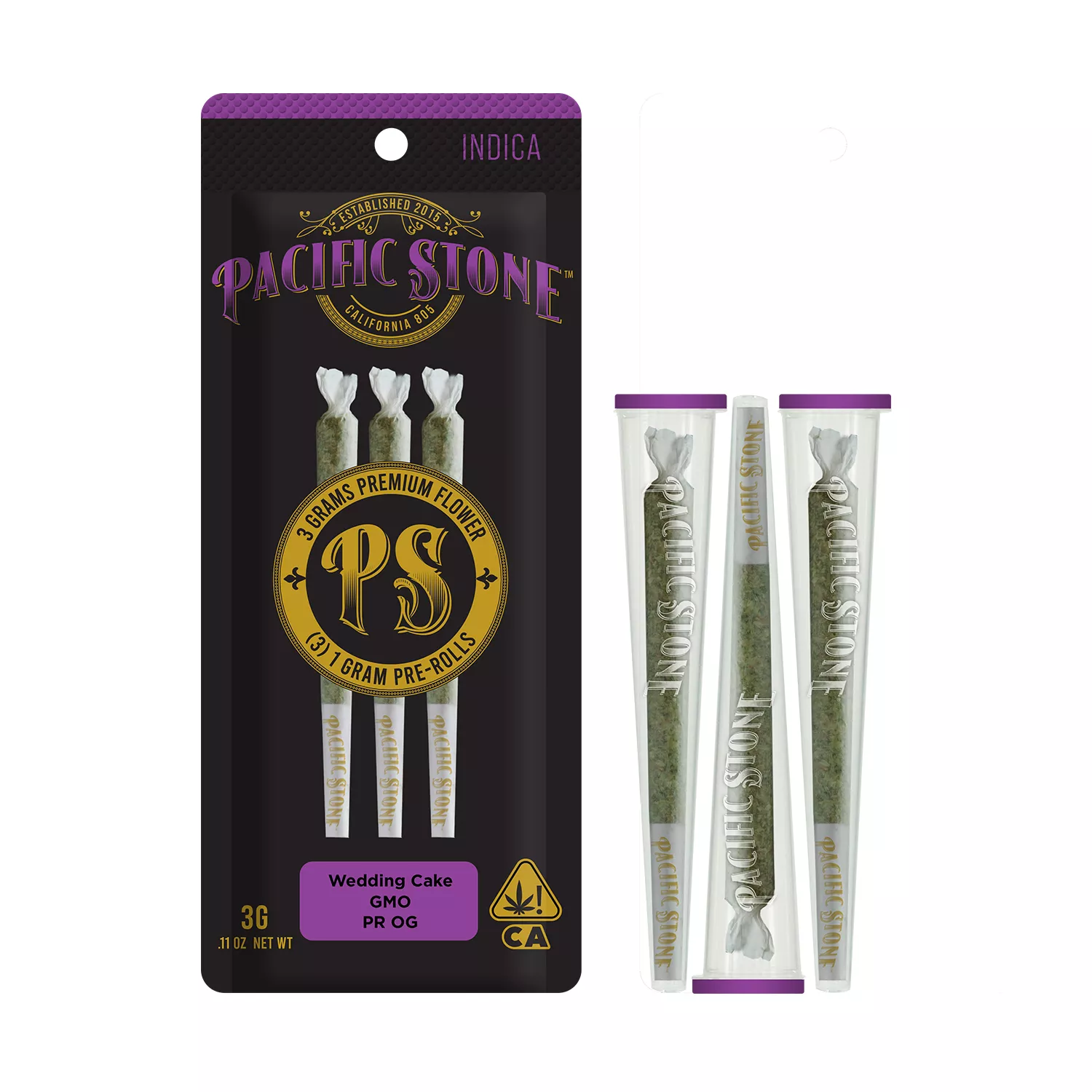 PREROLL 3PK [3G] VARIETY INDICA - 3 G - 3 PACK product image