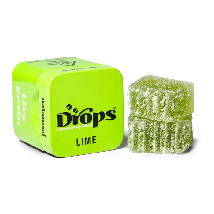 LIVE ROSIN GUMMY 2PK [100MG] LIME X BANANA PUNCH