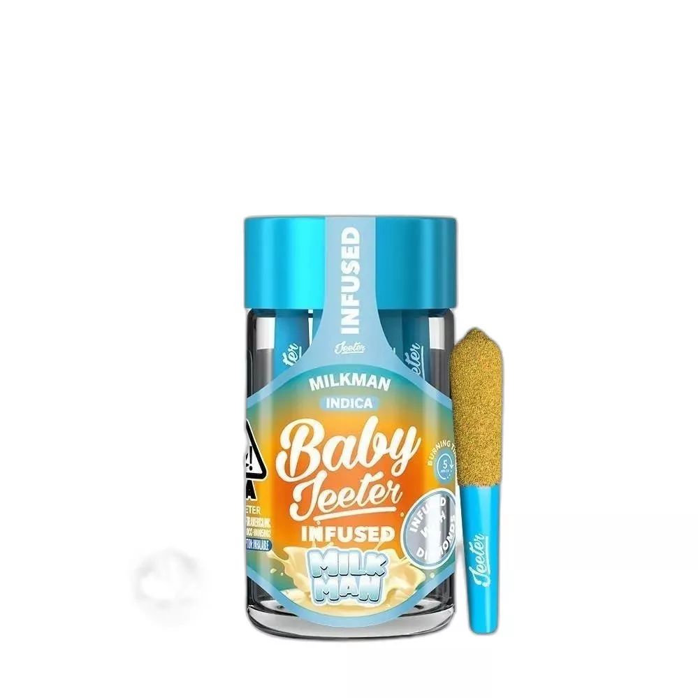 BABY JEETER INFUSED PREROLL 5PK [2.5G] MILK MAN