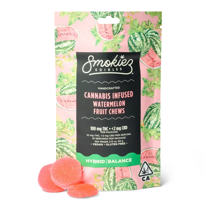 FRUIT CHEWS 10PK [100MG] WATERMELON product image