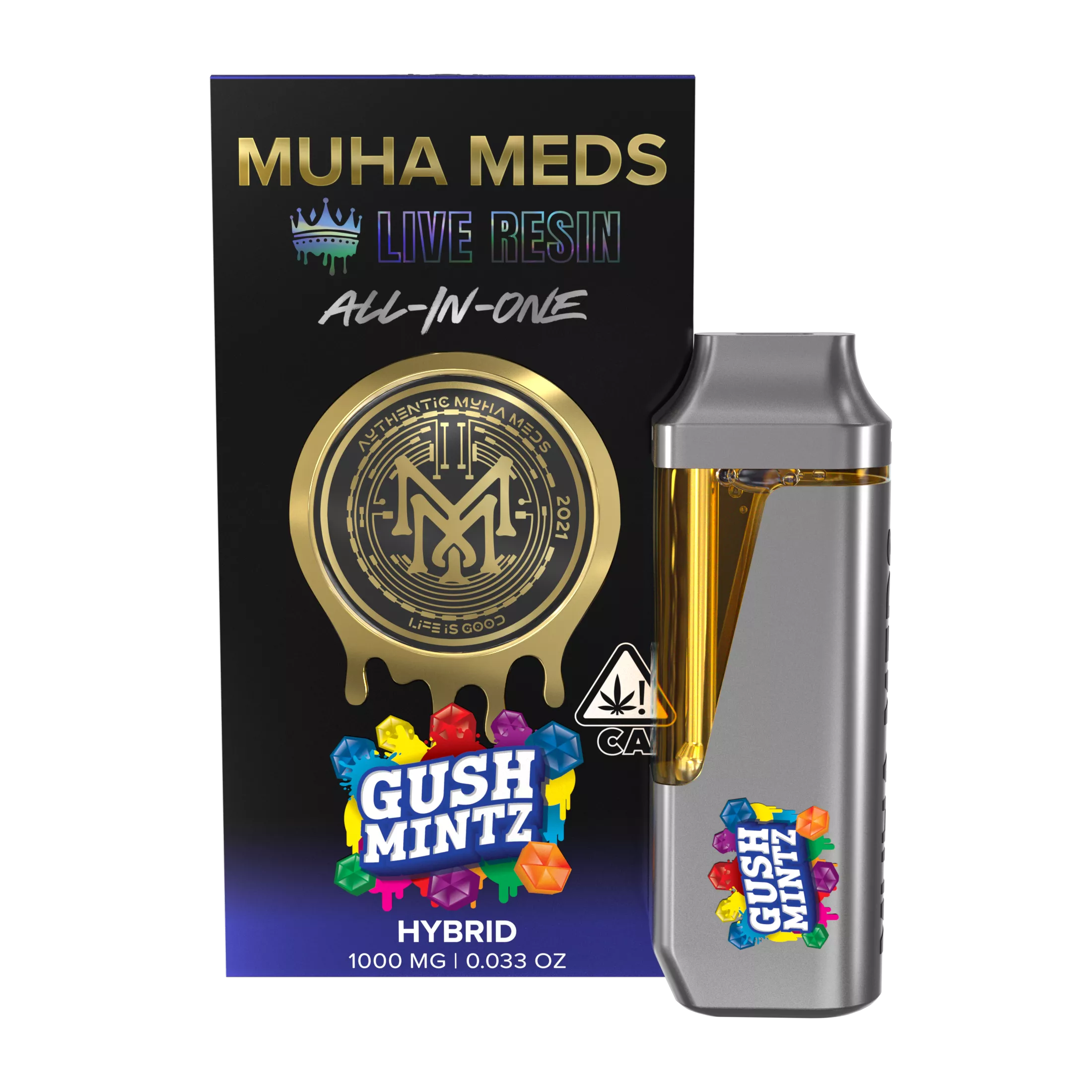 GUSH MINTZ LIVE RESIN ALL IN ONE - 1000 mg