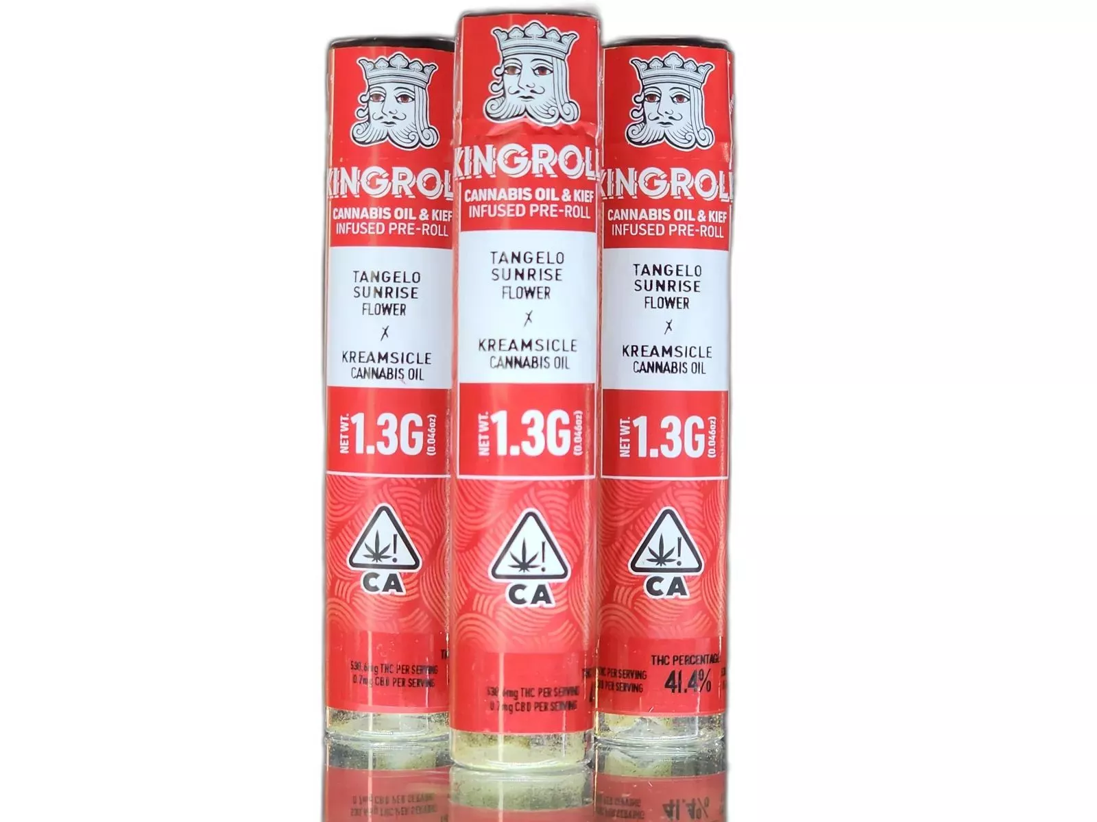 KINGROLL INFUSED PREROLL [1.3G] TANGELO SUNRISE X KREAMSICLE