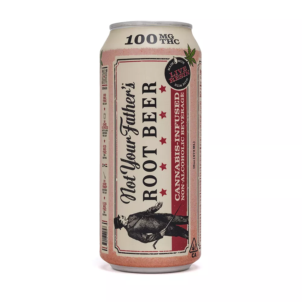 NOT YOUR FATHER'S - ROOT BEER INFUSED SODA 100MG