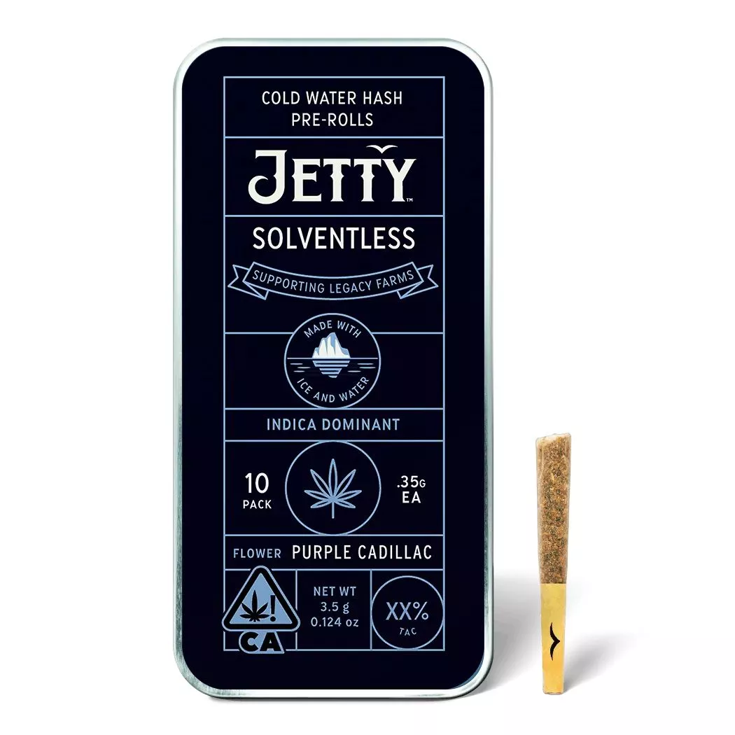 SOLVENTLESS INFUSED PREROLL 10PK [3.5G] PURPLE CADILLAC