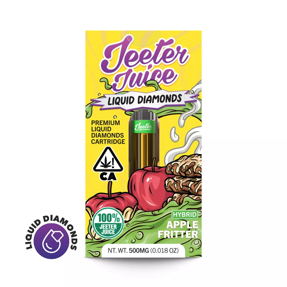 APPLE FRITTER LIQUID DIAMONDS CARTRIDGE 1000MG - 1000 MG product image