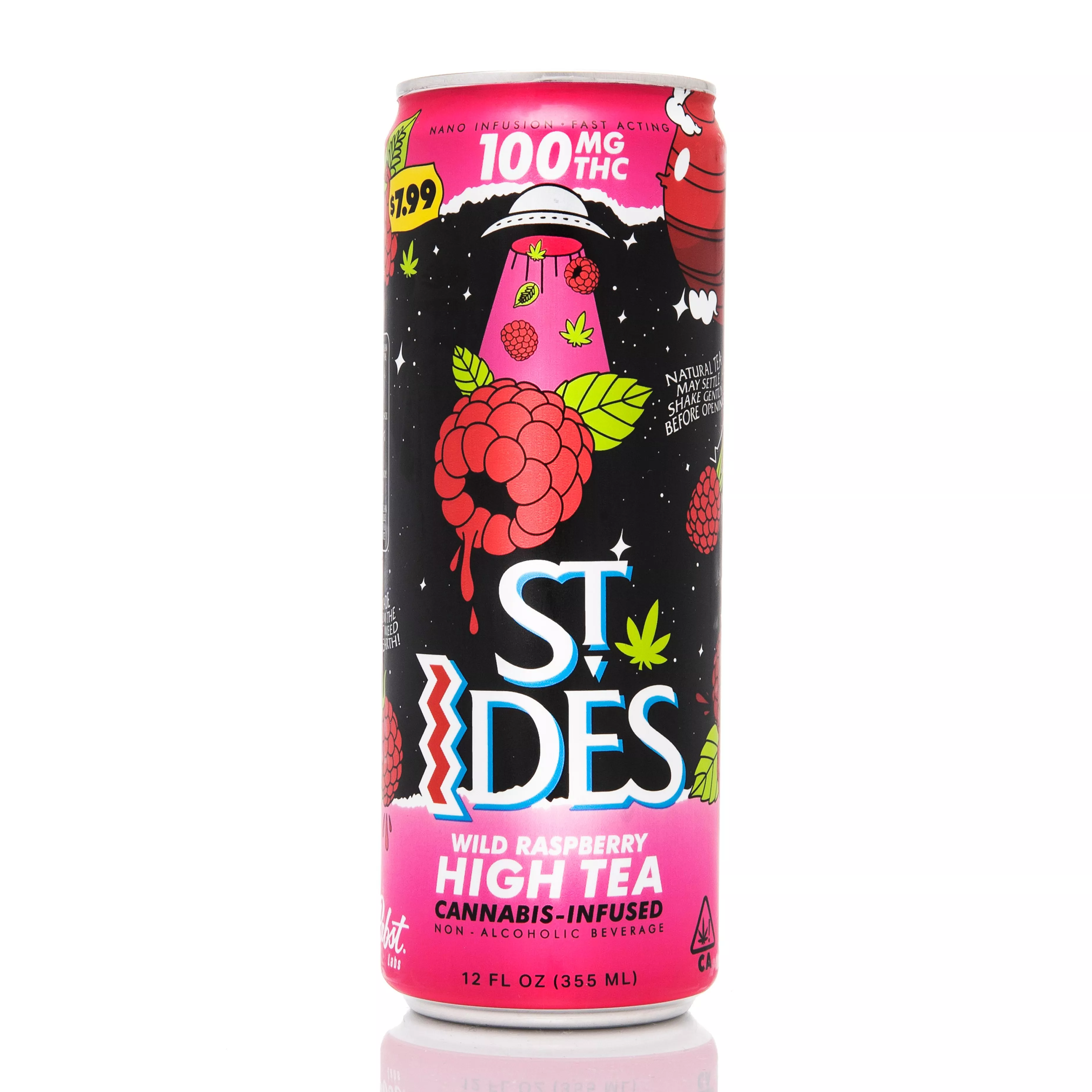 WILD RASPBERRY HIGH TEA 100MG