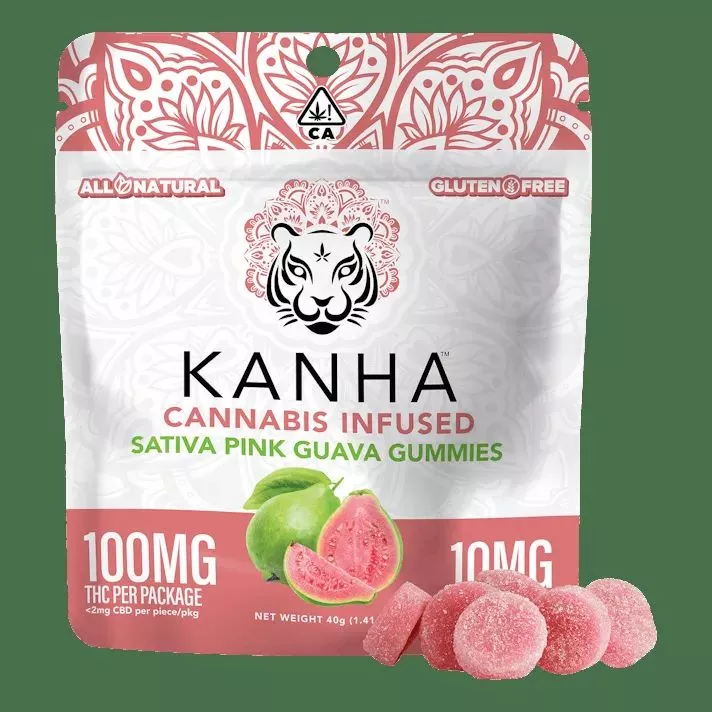 GUMMIES 10PK [100MG] PINK GUAVA