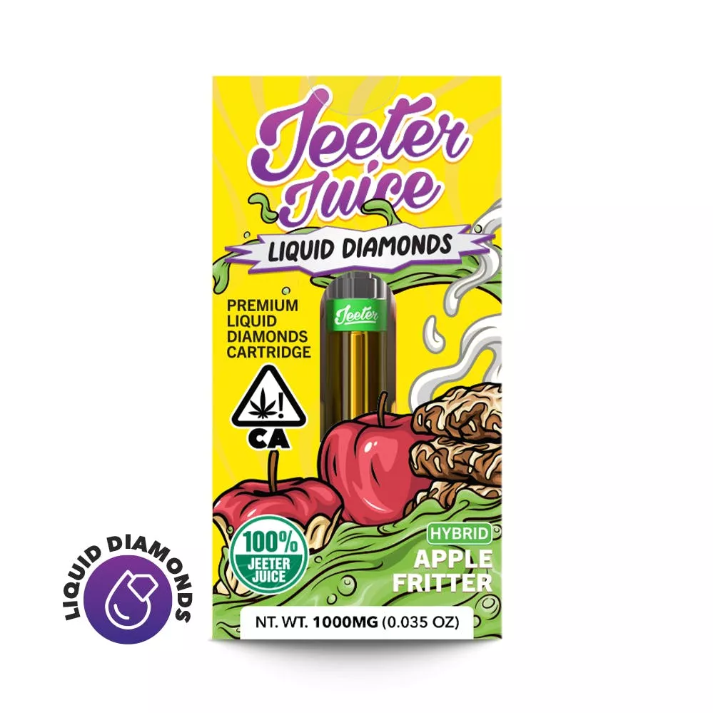 LIQUID DIAMONDS CARTRIDGE [1G] APPLE FRITTER product image