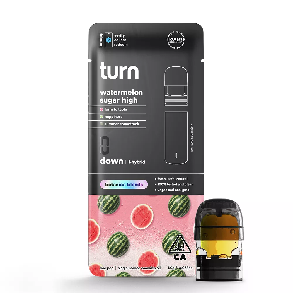 TURN - WATERMELON SUGAR HIGH POD 1000MG