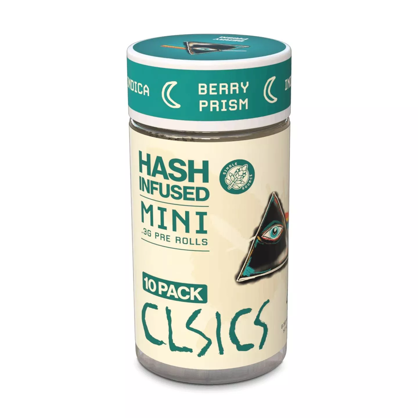 HASH INFUSED PREROLL 10PK [3G] BERRY PRISM - 3 G