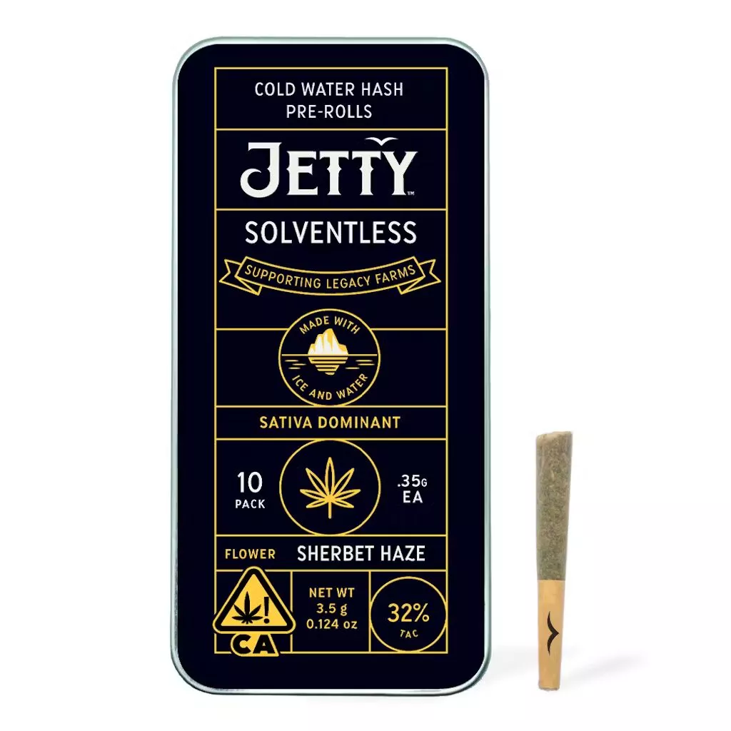 SOLVENTLESS INFUSED PREROLL 10PK [3.5G] SHERBET HAZE