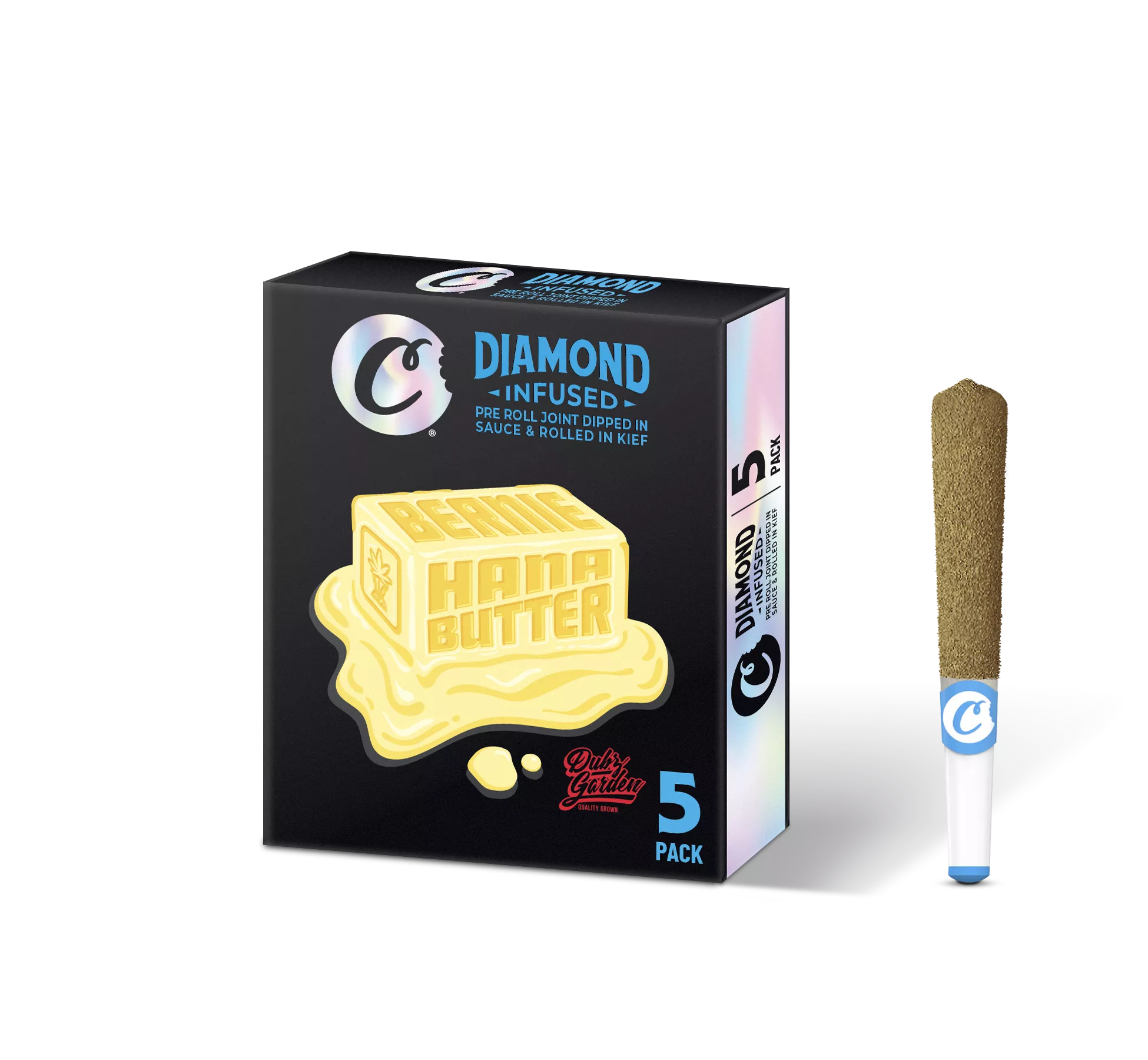 INFUSED PREROLL 5PK [2.5G] BERNIEHANA BUTTER - 2.5 G - 5 PACK