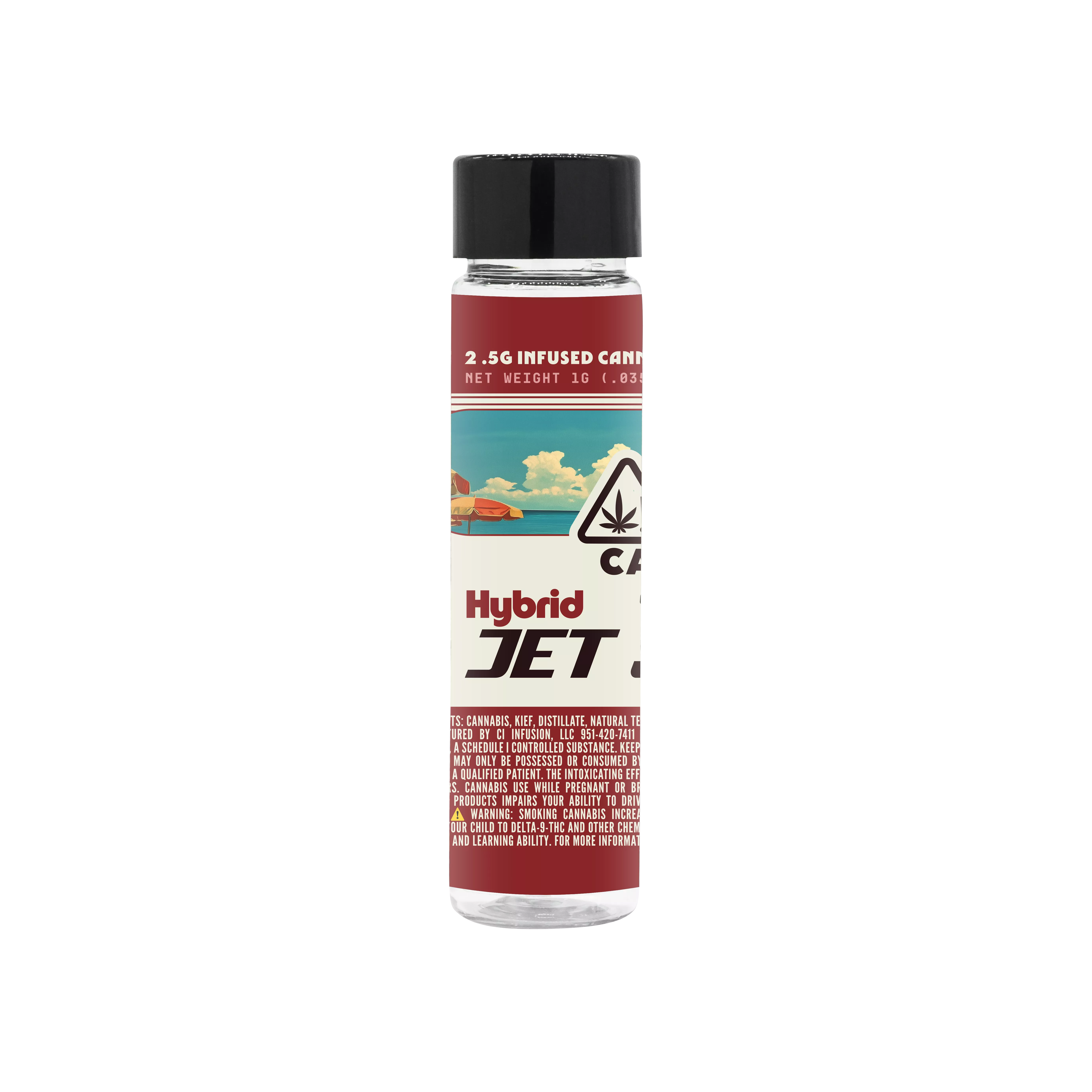 INFUSED KIEF COATED PREROLL 2PK [1G] CABANA CAKE - 1 G - 2 PACK product image