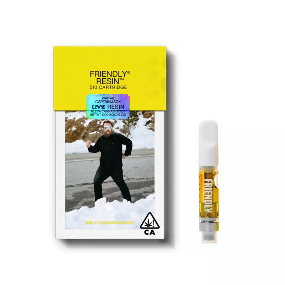 LIVE RESIN CARTRIDGE [1G] CAPTAIN JACK