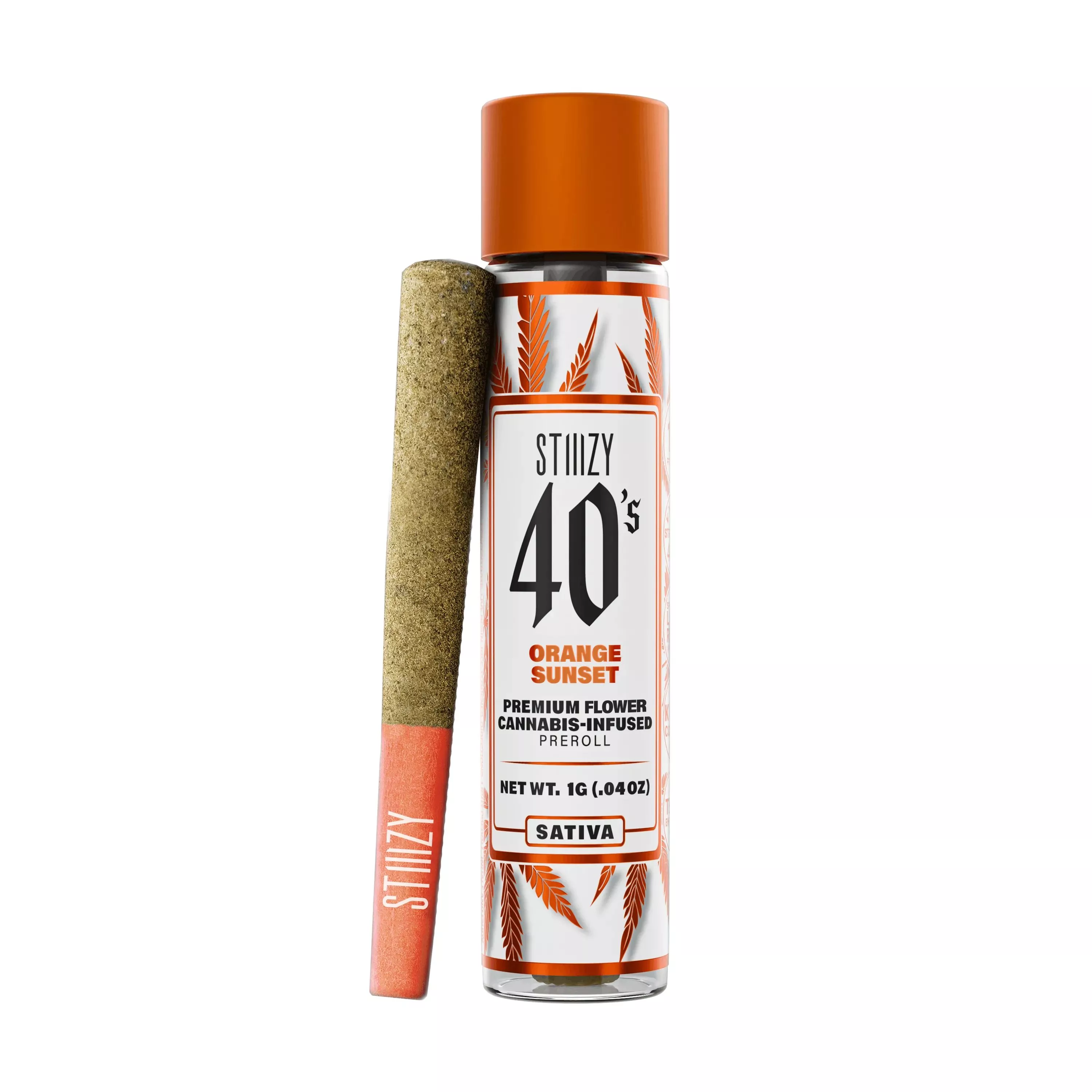 INFUSED 40'S PREROLL [1G] ORANGE SUNSET - 1 G product image