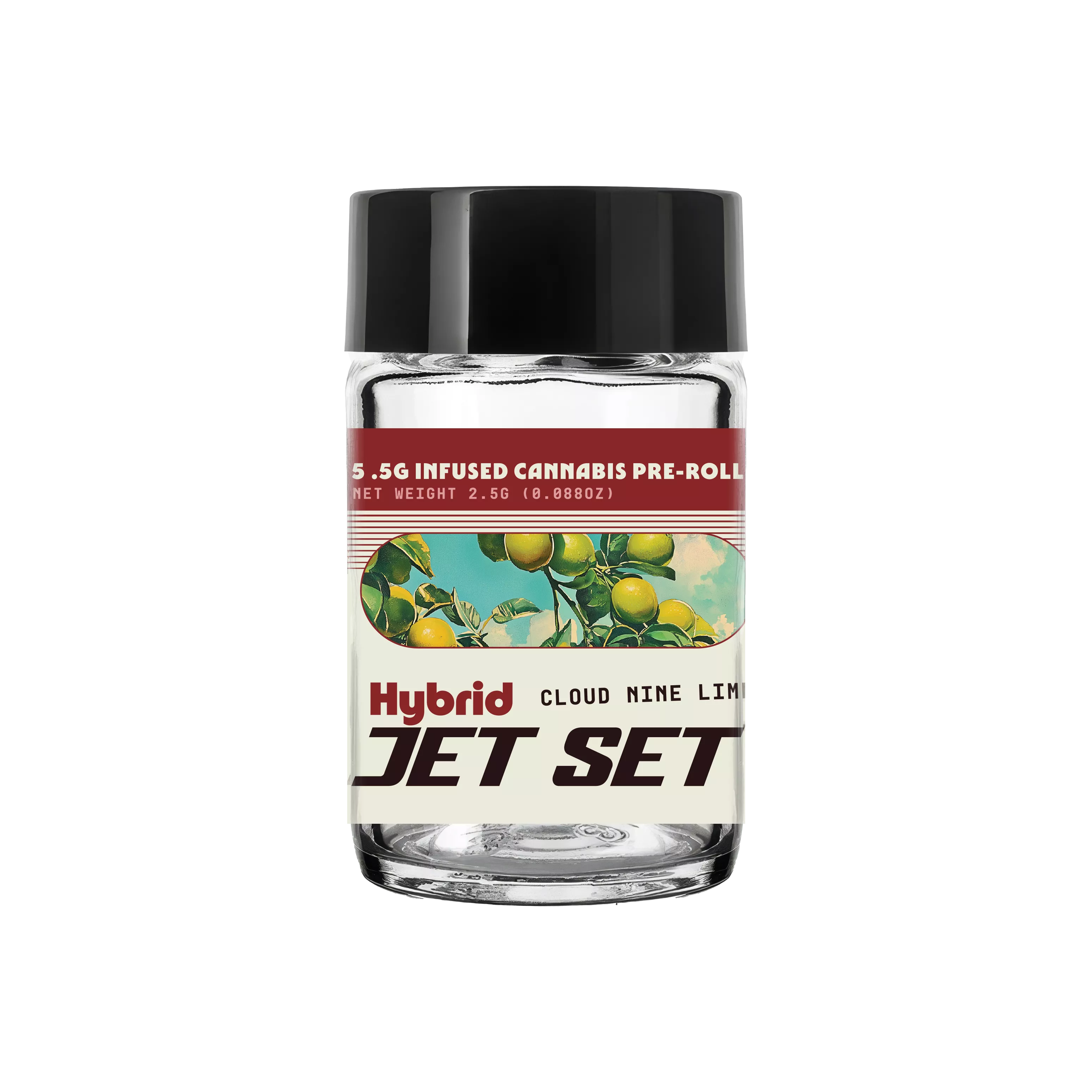 INFUSED KIEF COATED PREROLL 5PK [2.5G] CLOUD NINE LIME - 2.5 G - 5 PACK product image